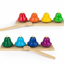 8 clochettes musicales Les Popipop