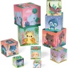 10 cubes à empiler les animaux tout mignons