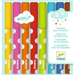 8 feutres pour les petits