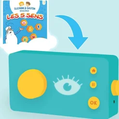10 histoires interactives les 5 sens (3 ans et +)