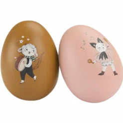 2 oeufs maracas Après la pluie