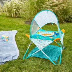 Aire de jeu à rebonds portable et compact Nemo Pop'n