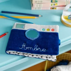 Album photo textile Puce et Pilou (personnalisable)