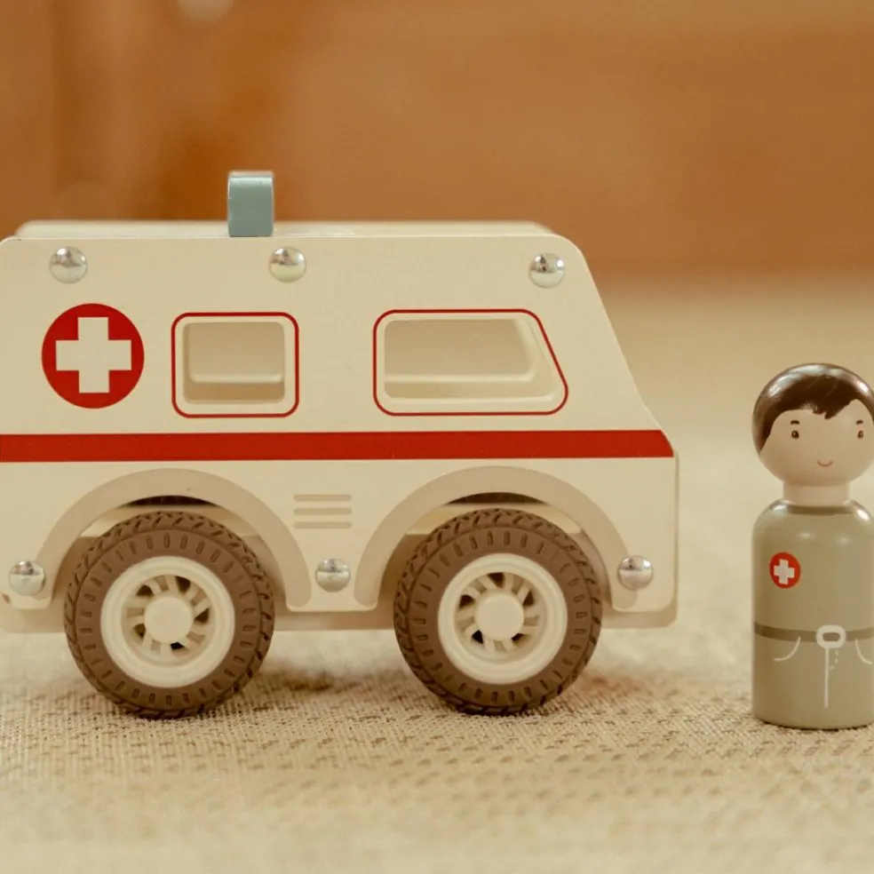 Ambulance en bois