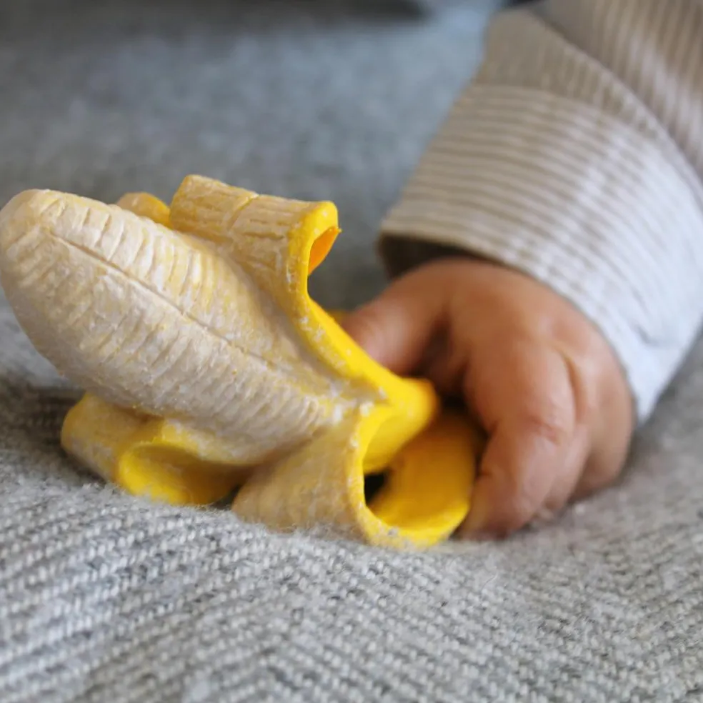 Ana la banane de dentition latex d'hévéa