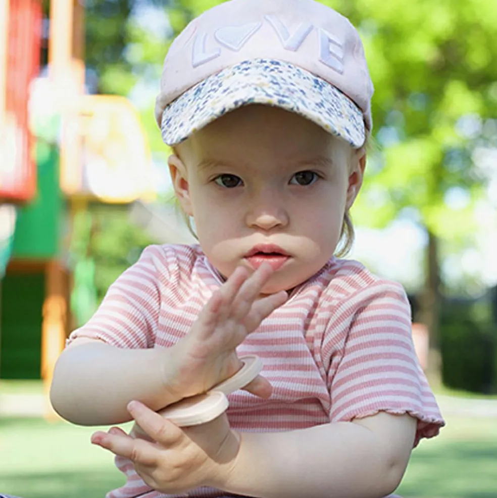Anneau de dentition cœur Off-white