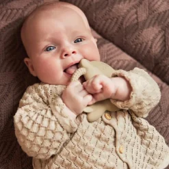 Anneau de dentition en caoutchouc Lapin Nougat