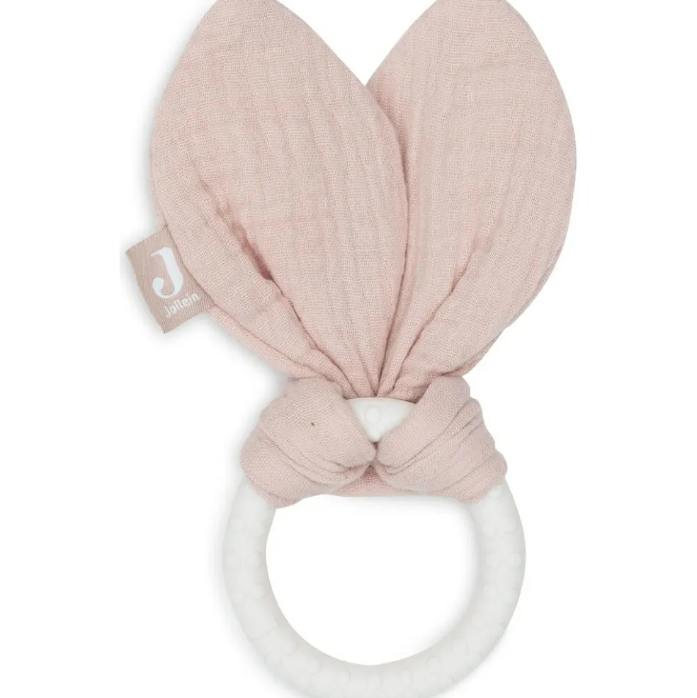 Anneau de dentition en silicone Bunny Ears Wild Rose