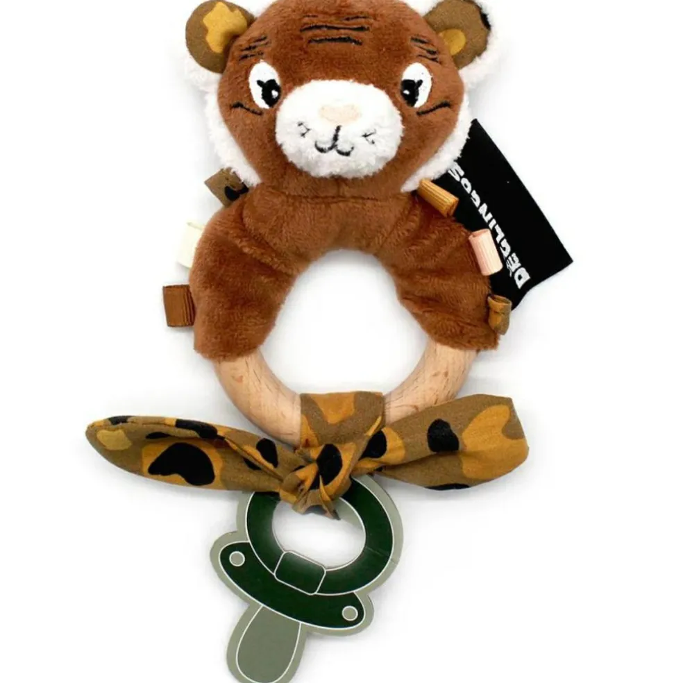 Anneau de dentition en silicone Speculos le Tigre