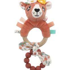 Anneau de dentition en silicone Mélimélos la Biche