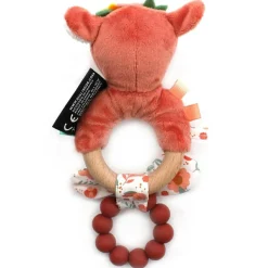 Anneau de dentition en silicone Mélimélos la Biche