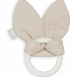 Anneau de dentition en silicone Bunny Ears Nougat