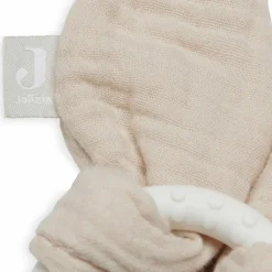 Anneau de dentition en silicone Bunny Ears Nougat