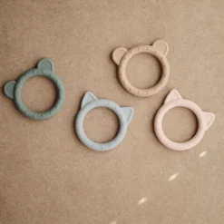 Anneau de dentition en silicone Cat Blush