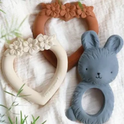 Anneau de dentition Lapin bleu anthracite