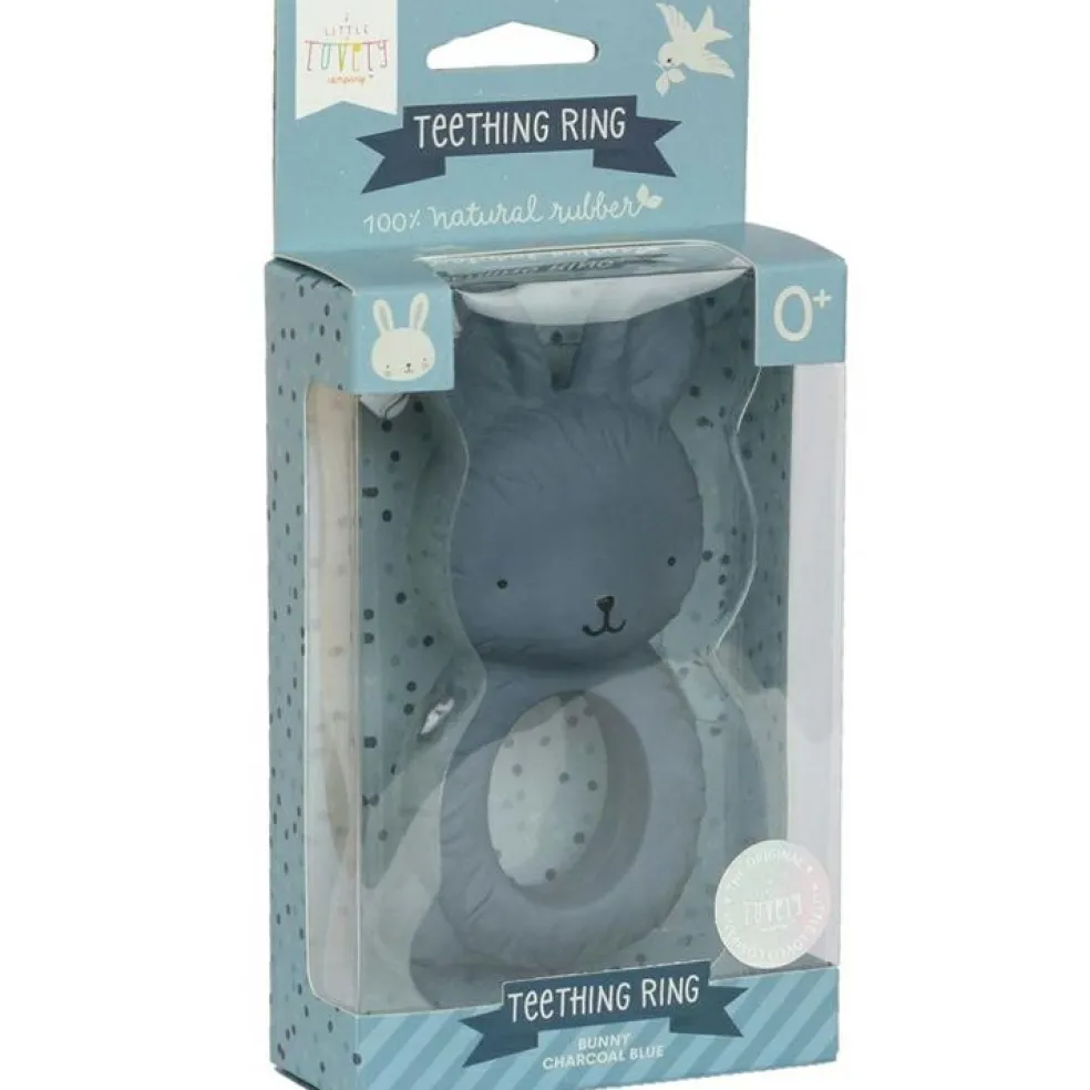 Anneau de dentition Lapin bleu anthracite