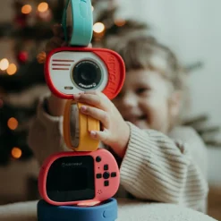 Appareil photo numérique et vidéo Kidycam Waterproof cyan