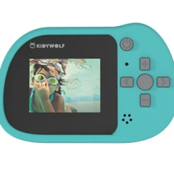 Appareil photo numérique et vidéo Kidycam Waterproof cyan