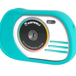 Appareil photo numérique et vidéo Kidycam Waterproof cyan