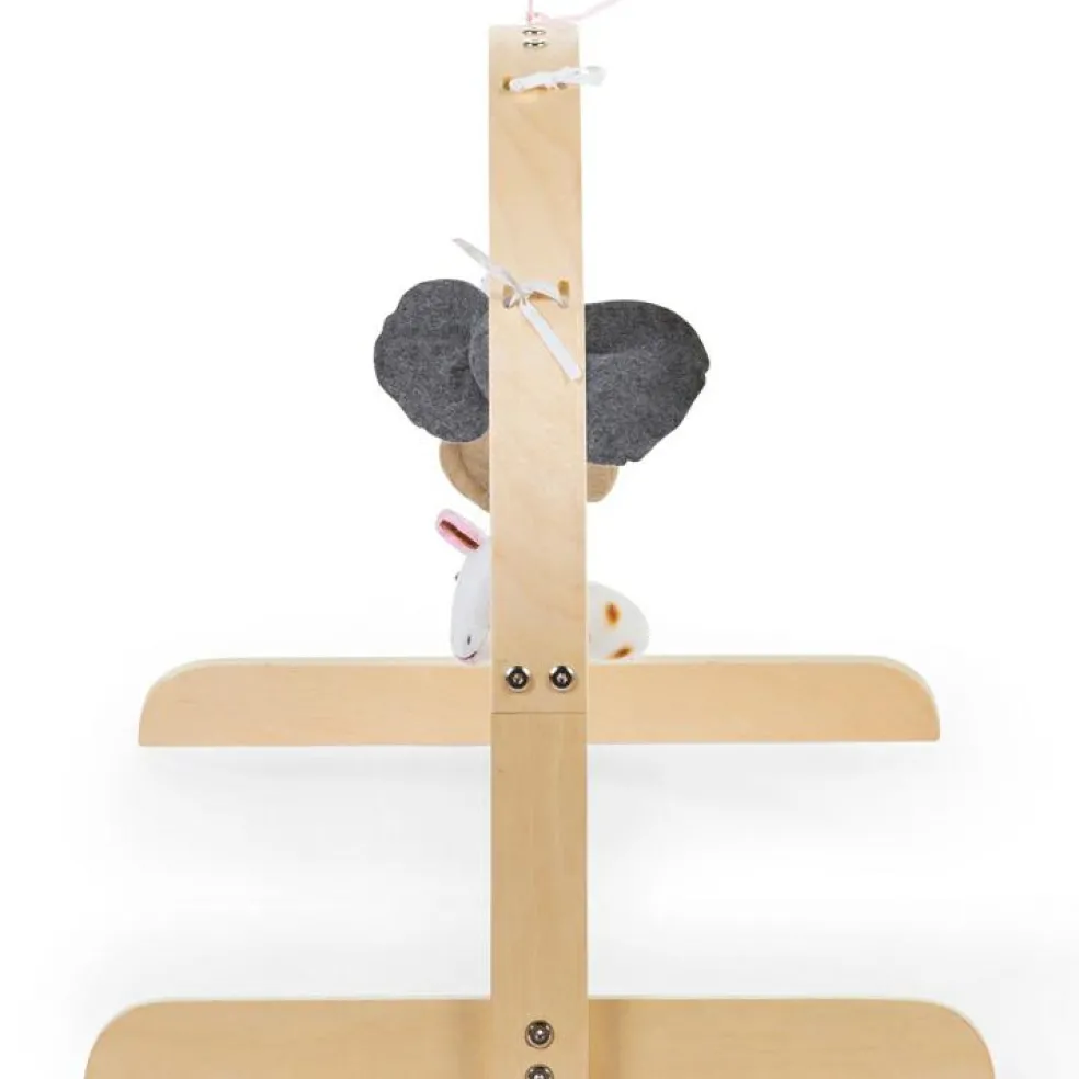 Arche de jeux en bois naturel