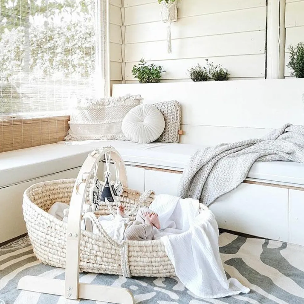 Arche de jeux en bois naturel