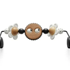 Arche de jeux pour transat Yeux espiègles noir et blanc