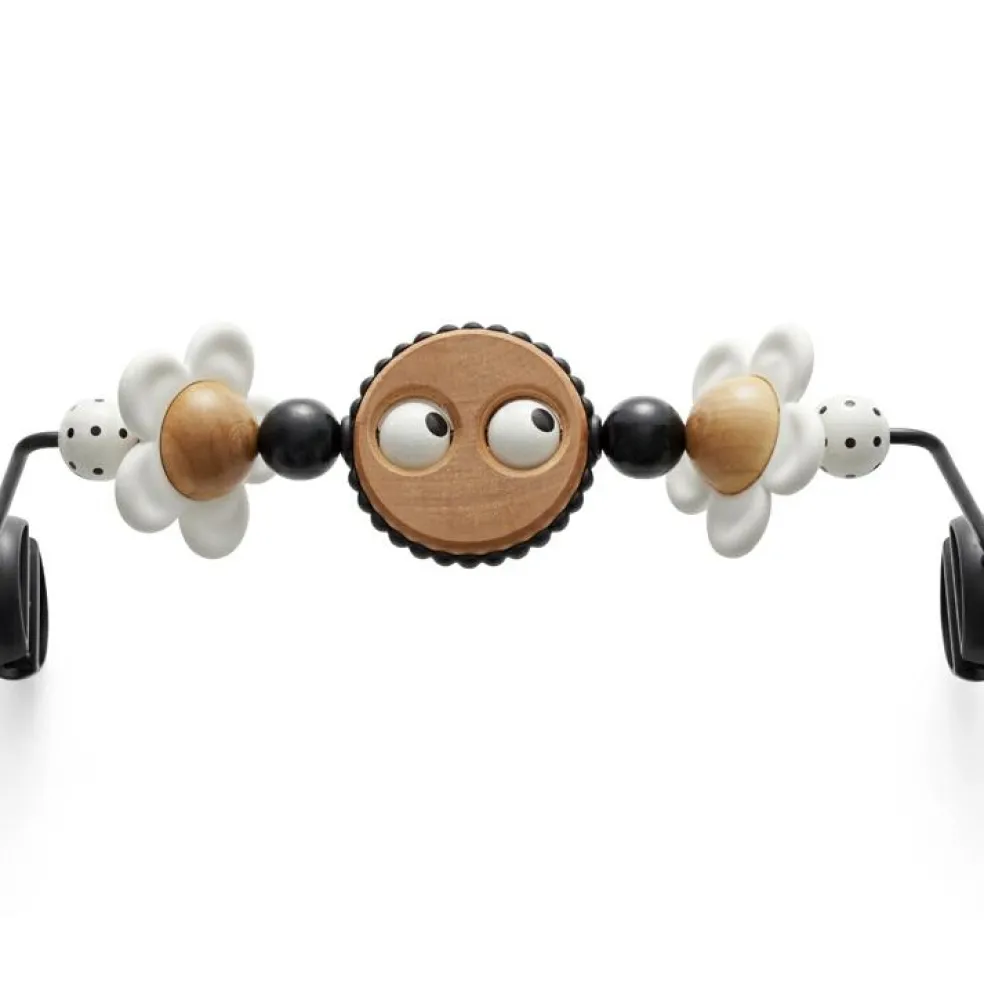 Arche de jeux pour transat Yeux espiègles noir et blanc