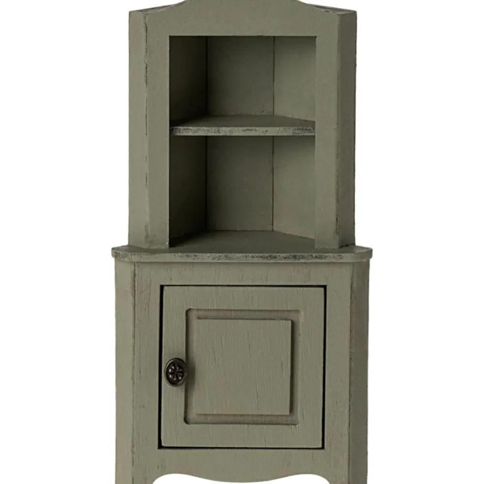 Armoire d'angle Souris vert clair