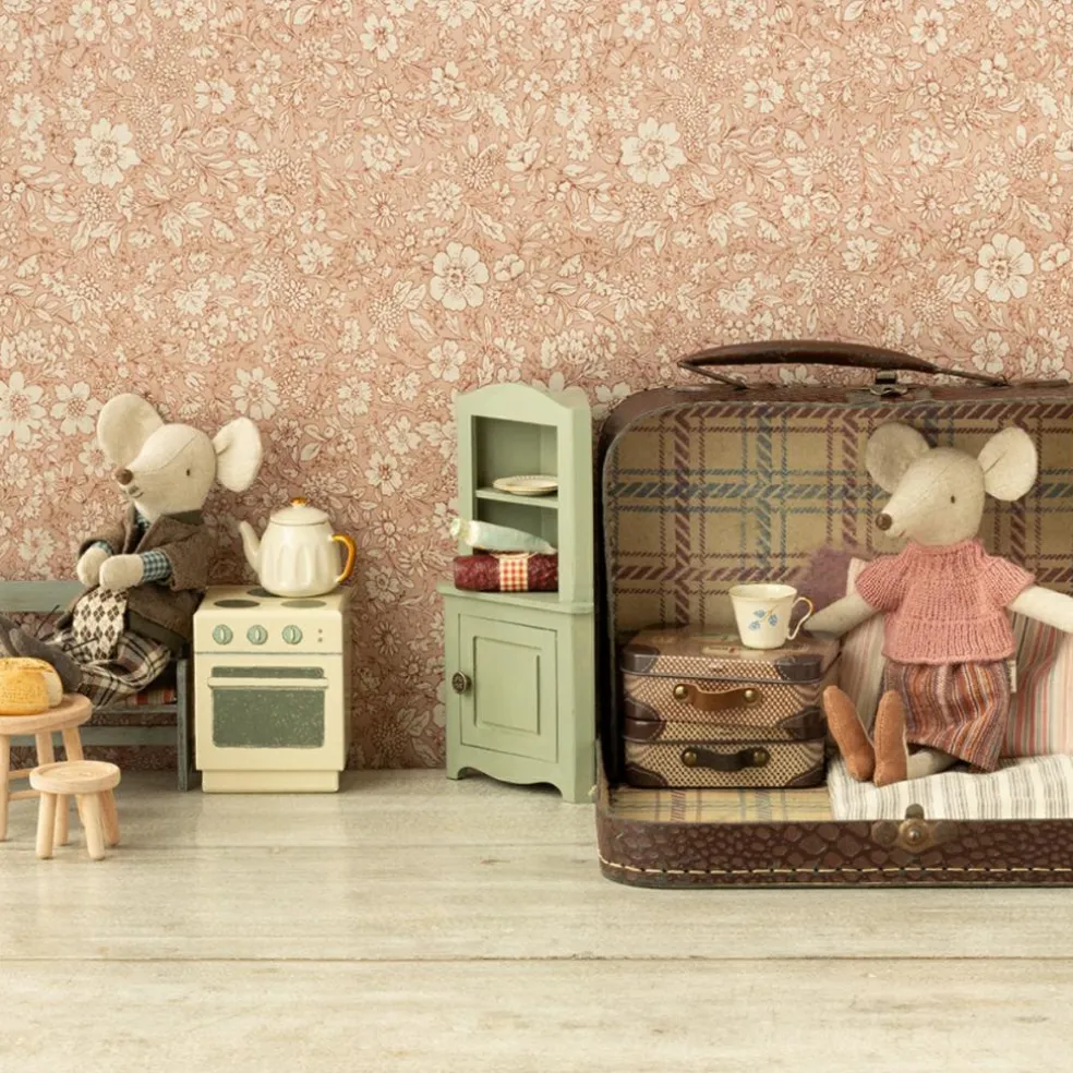 Armoire d'angle Souris vert clair