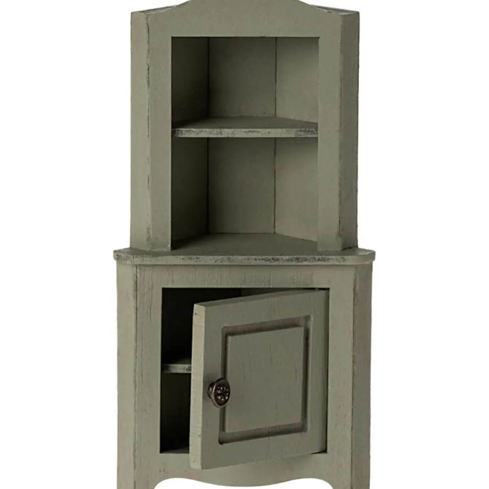 Armoire d'angle Souris vert clair