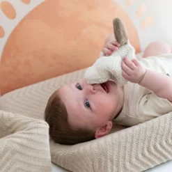 Attache tétine pomme Cozy Warm linen