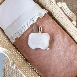 Attache tétine pomme Cozy Warm linen