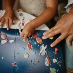 Autocollants réutilisables Sticker Book Space