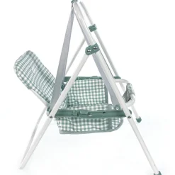 Balancelle pour poupée Tom Vichy vert