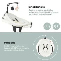 Balancelle Swoon Evolution Curl White X Babyatouprix