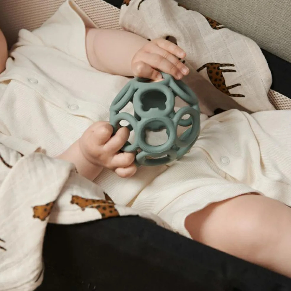 Balle de dentition en silicone Jasmin Peppermint