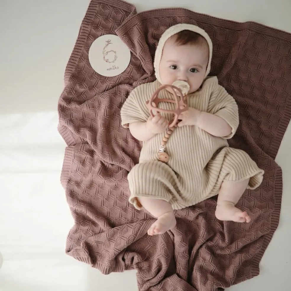 Balle de dentition en silicone Woodchuck