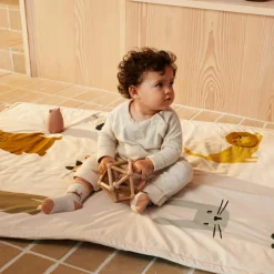 Balle de préhension 2 en 1 Annemette Mustard Multi Mix