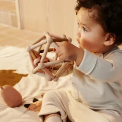 Balle de préhension 2 en 1 Annemette Mustard Multi Mix