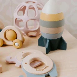 Balle de préhension en silicone rose