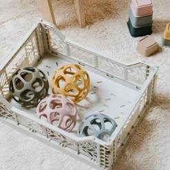 Balle de préhension en silicone rose