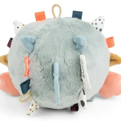 Balle d'éveil poisson Puffee bleu (12 cm)