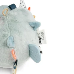 Balle d'éveil poisson Puffee bleu (12 cm)