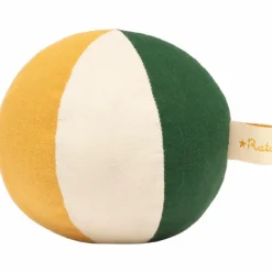 Balle en coton Moutarde (10 cm)