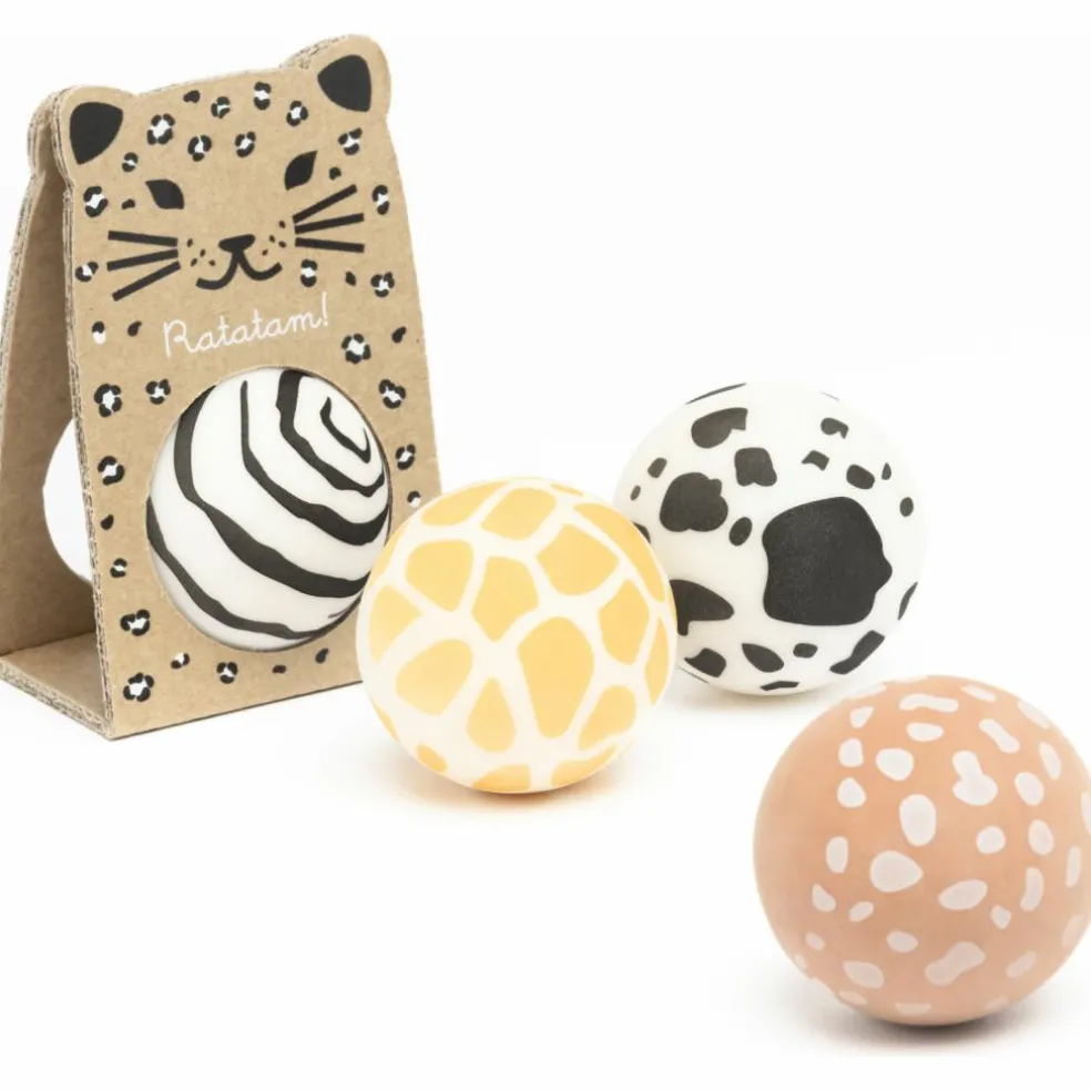 Balle rebondissante Zèbre