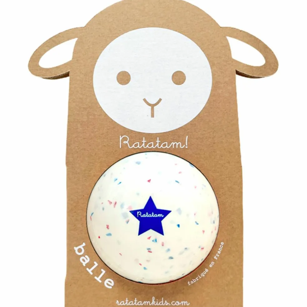 Ballon confettis Bleu (10 cm)