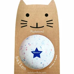 Ballon confettis Bleu (22 cm)