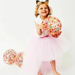 Ballon confettis Multicolore (22 cm)