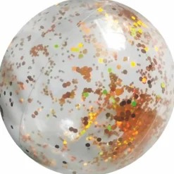 Ballon gonflable Pailleté or (51 cm)