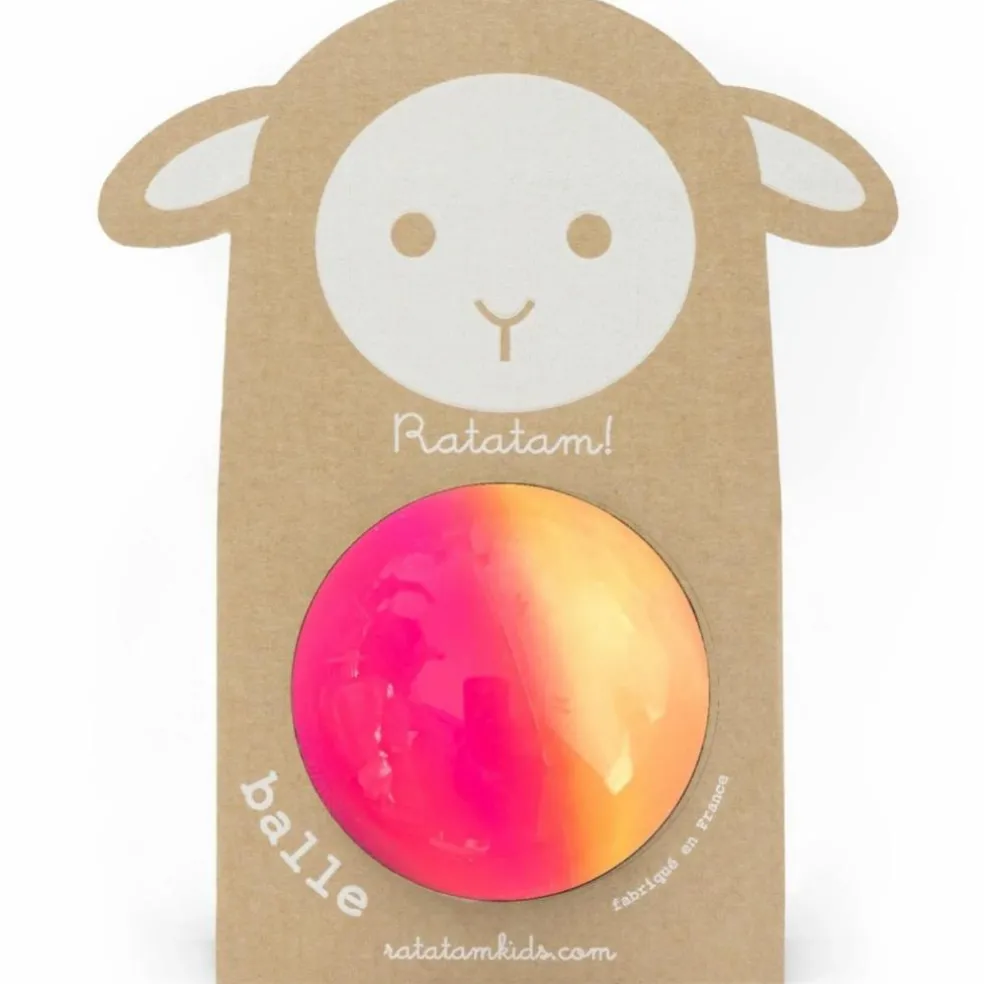 Ballon gum Rose et Orange (10 cm)